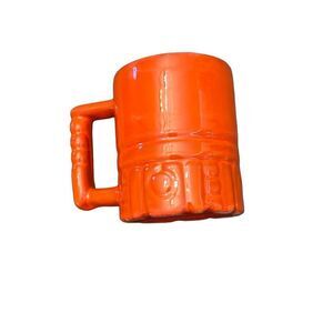 Vintage Frankoma C4 Mug Aztec Plainsman Westwind Flame‎ USA RARE